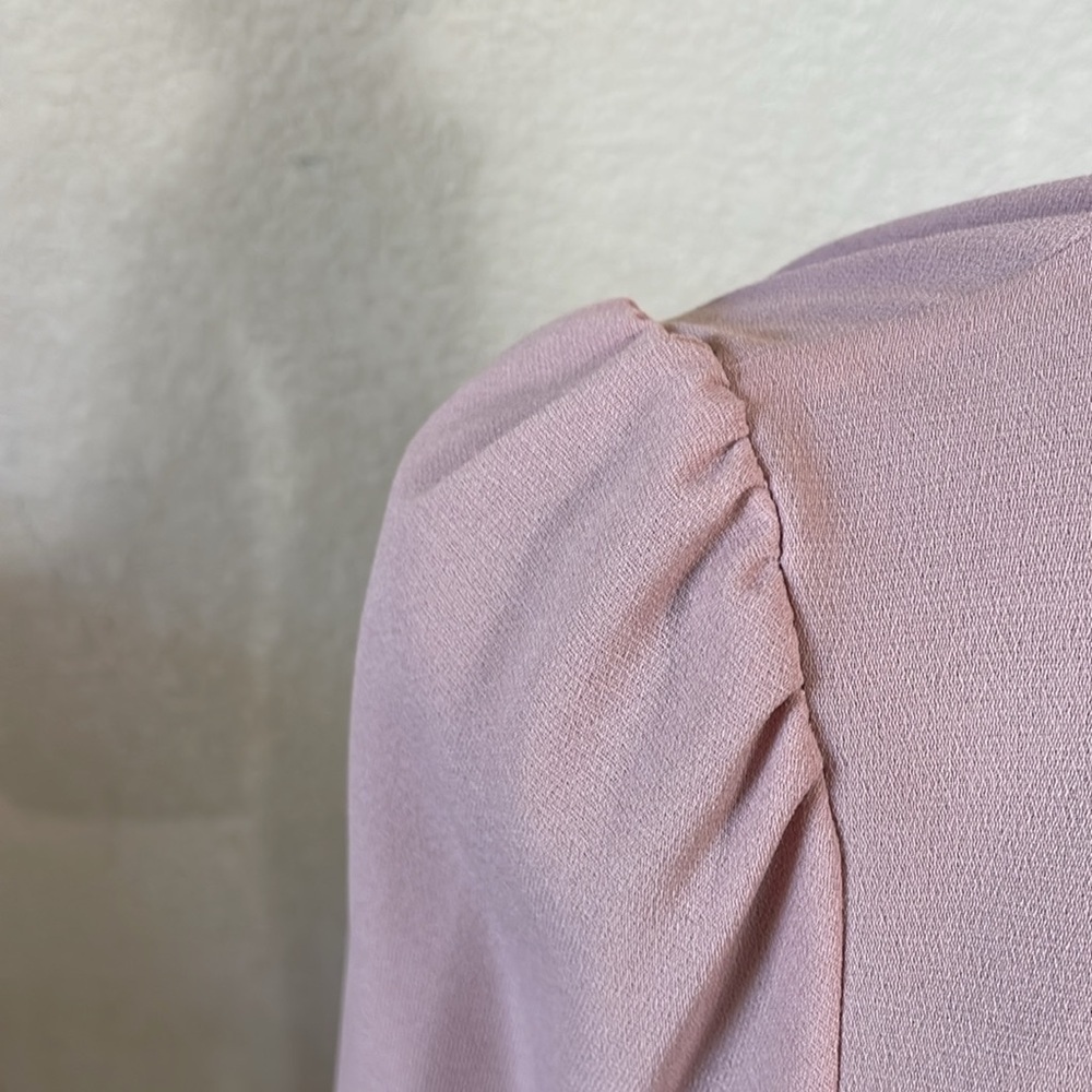 TOPSOP Pink Wrap Dress - Picture 8 of 9